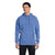 Comfort Colors Men's Flo Blue 9.5 oz. Hooded Sweatshirt