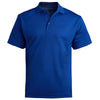 Edwards Men's Royal Hi-Performance Mesh Short Sleeve Polo