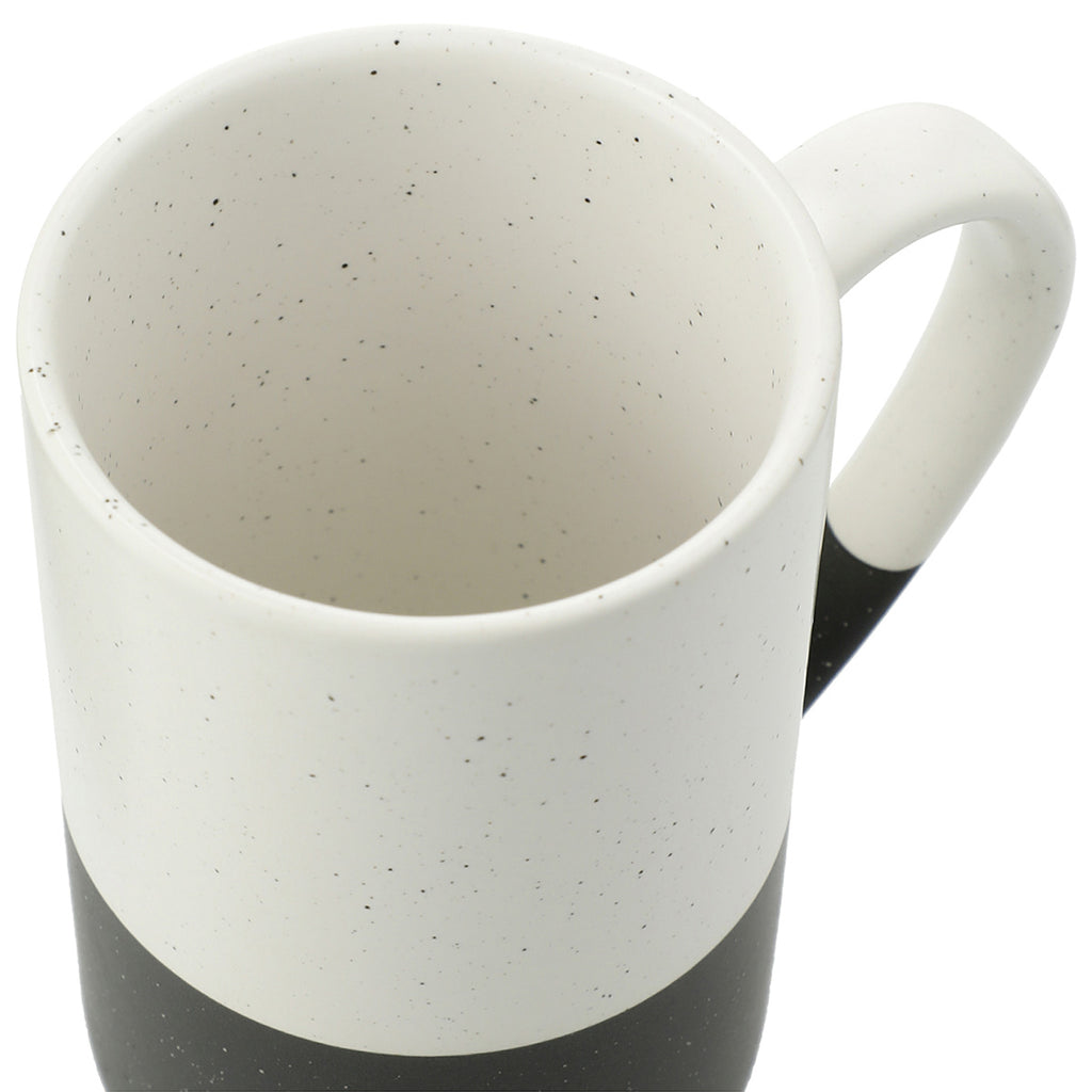 Leeds Black Speckled Wayland Ceramic Mug 13oz