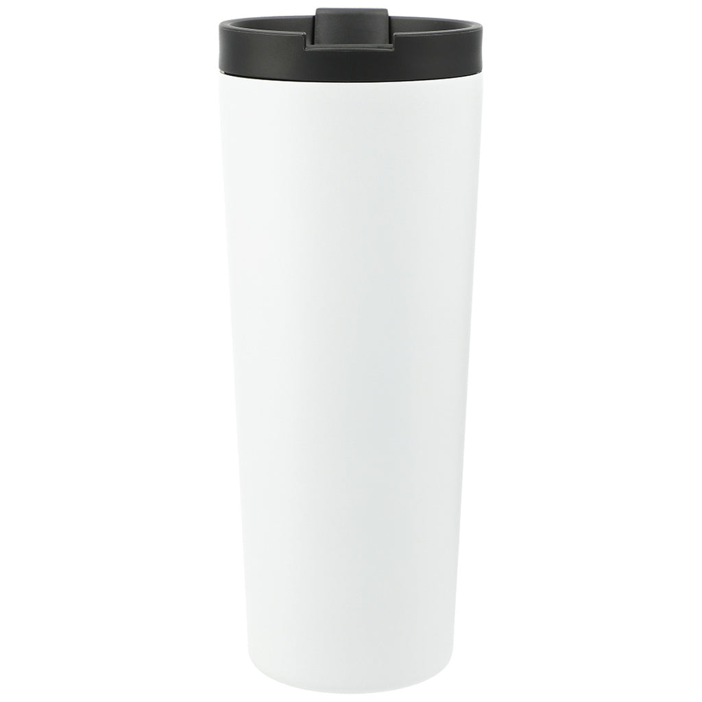 Leeds White Maia 2-in-1 Copper Vacuum Tumbler Kit 24oz