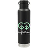 Klean Kanteen Black Eco Insulated Classic 20oz - Loop Cap