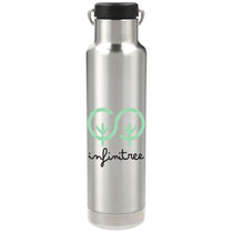 Klean Kanteen Silver Eco Insulated Classic 20oz - Loop Cap