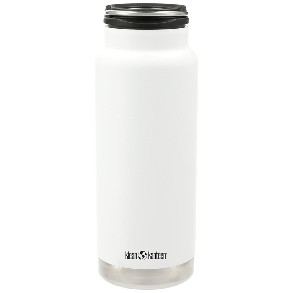 Klean Kanteen White Eco TKWide 32oz Bottle with Loop Cap