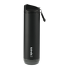 HidrateSpark Black Steel 21oz Straw Lid Bottle