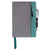 Good Value Green Front Zip Pocket Journal