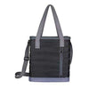 Koozie Black/Charcoal Quilted Kooler Tote