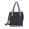 Koozie Black/Royal Quilted Kooler Tote