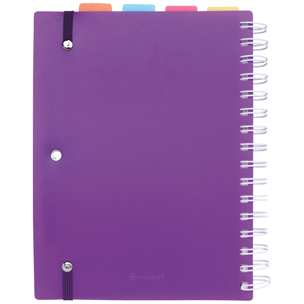 Souvenir Purple Notebook with Vertex Pen