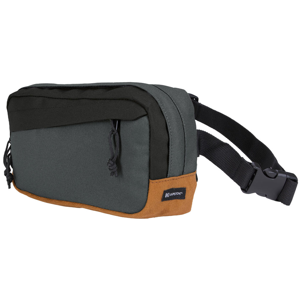 Kapston Charcoal Willow Recycled Fanny Pack