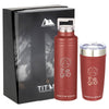 Arctic Zone Brick Red Titan Thermal HP Copper Vac Gift Set