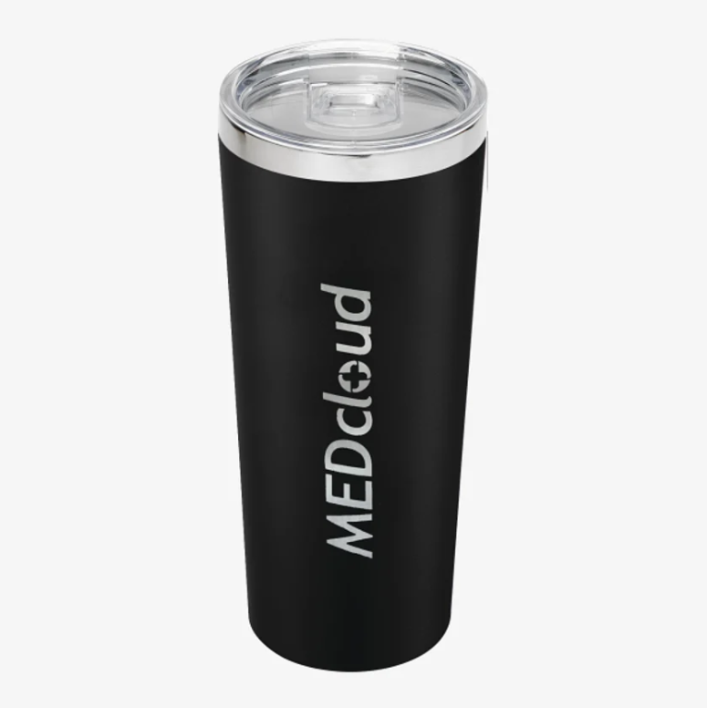 Leed's Black Thor Copper Vacuum Insulated Tumbler 22oz