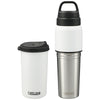 CamelBak White MultiBev 22oz Bottle & 16oz Cup Insulated SS