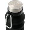 Leed's Black Zigoo Silicone Collapsible Bottle 18oz