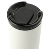 Leeds White Seneca Tumbler 16oz with Ceramic Lid & Lining