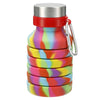 Leed's Tie-Dye Zigoo Silicone Collapsible Bottle 18oz