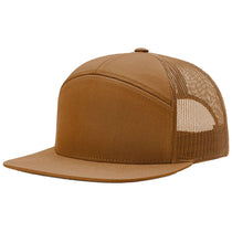 Richardson Caramel Mesh Back 7 Panel Trucker Hat