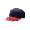 Richardson Navy/Red On-Field Combination Pulse SportMesh R-Flex Cap