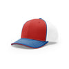 Richardson Red/White/Royal On-Field Tri-Color Pulse SportMesh R-Flex Cap