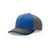 Richardson Royal/Charcoal/Black On-Field Tri-Color Pulse SportMesh R-Flex Cap