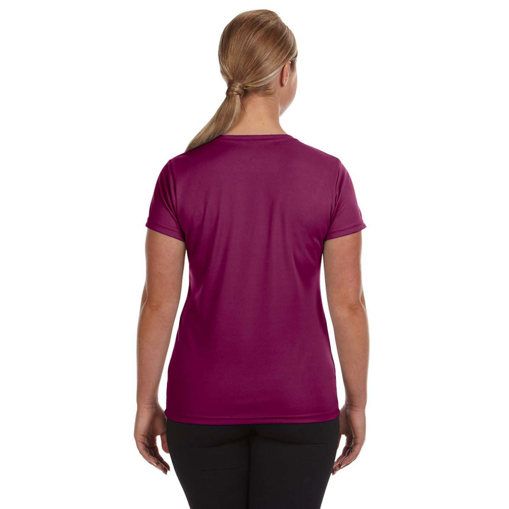 Augusta Sportswear Women's Maroon Wicking-T-Shirt