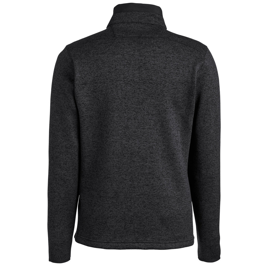 Columbia Men's Black Heather Sweater Weather 1/2 Zip