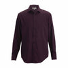 Edwards Men's Eggplant Ultra Stretch Sustainable Dress Shirt