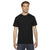 American Apparel Unisex Black Fine Jersey Short-Sleeve T-Shirt