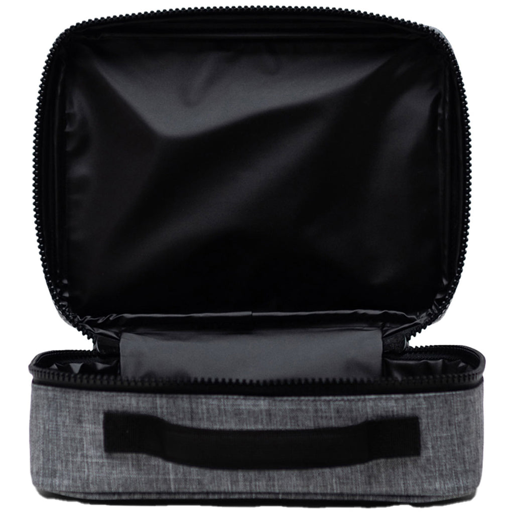 Herschel Raven Crosshatch Pop Quiz Lunch Box