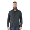 48-Hour Zusa Men's Charcoal Heather Brisk Quarter Zip