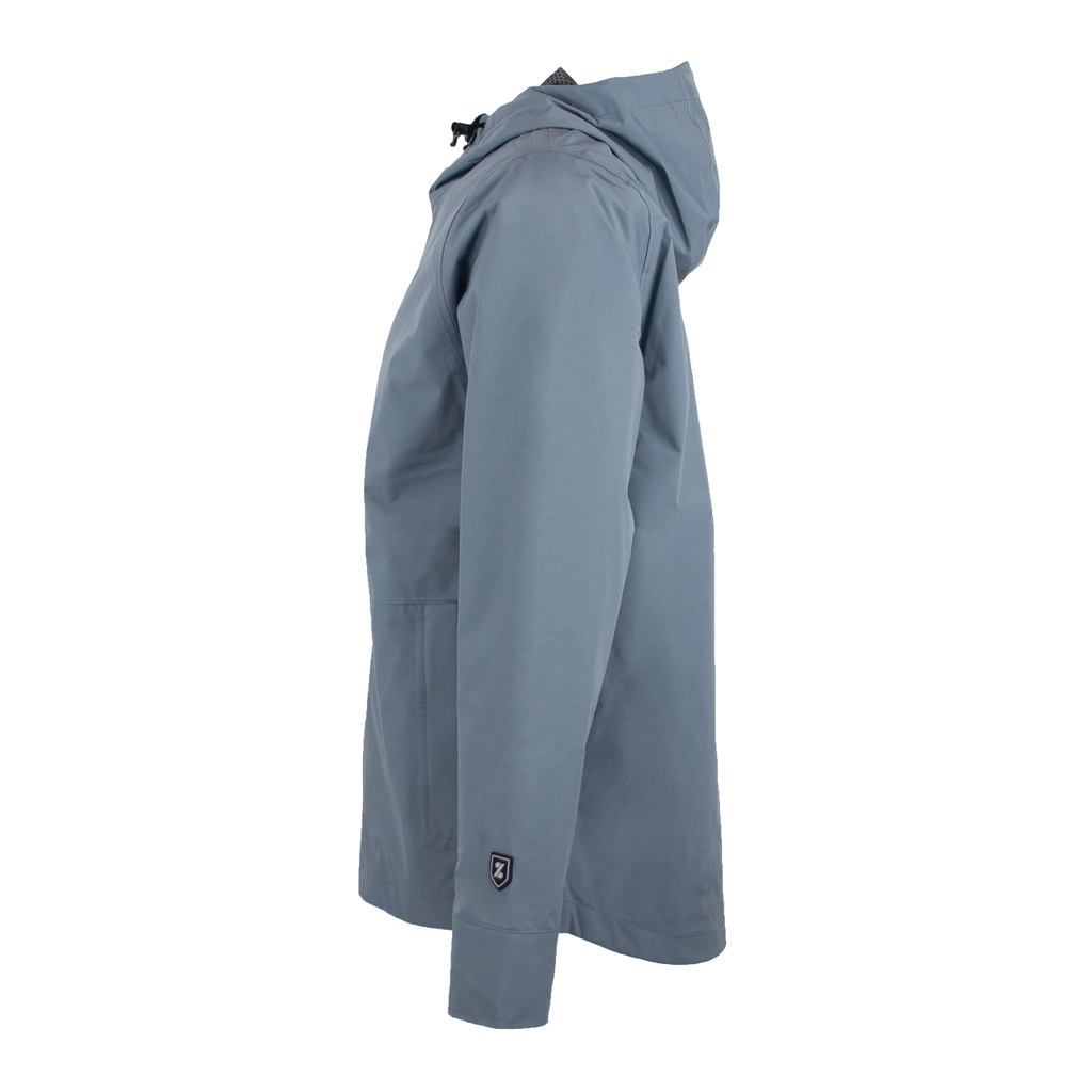 48-Hour Zusa Men's Charcoal North Shore Rain Jacket