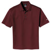 Nike Men's Burgundy Tech Basic Dri-FIT Short Sleeve Polo