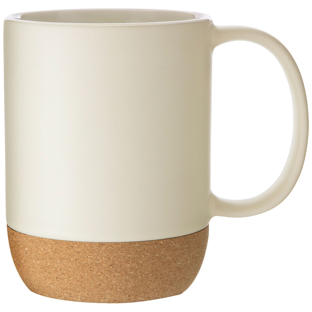 ETS Ivory 13 oz Beck Cork Base Mug