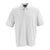 Vantage Men's White Soft-Blend Double-Tuck Pique Polo