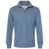 Weatherproof Men's Blue Vintage Microstripe Quarter-Zip Pullover