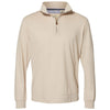 Weatherproof Men's Khaki Vintage Microstripe Quarter-Zip Pullover