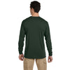 Jerzees Men's Forest Green 5.3 Oz Dri-Power Sport Long-Sleeve T-Shirt