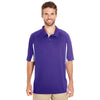 Holloway Men's Purple/White Avenger Short-Sleeve Polo