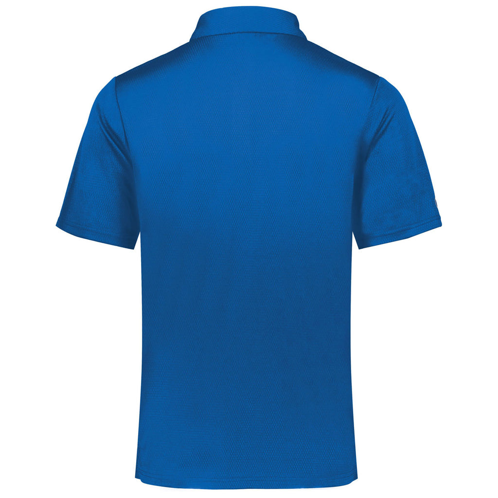 Holloway Men's Royal/White Prism Bold Polo