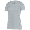 Holloway Women's Silver Momentum Tee