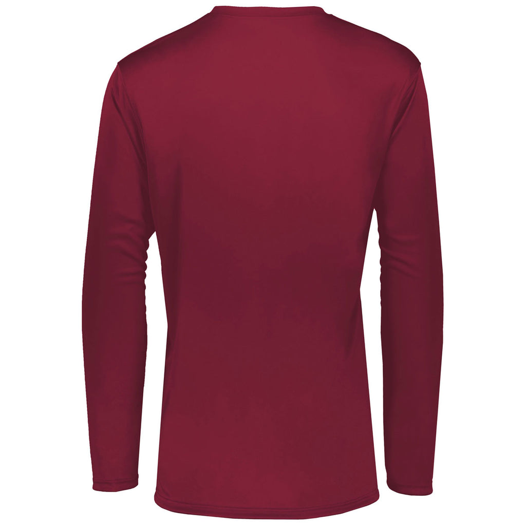 Holloway Men's Cardinal Momentum Long Sleeve Tee