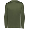 Holloway Men's Olive Momentum Long Sleeve Tee