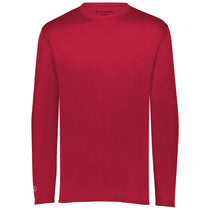 Holloway Men's Scarlet Momentum Long Sleeve Tee