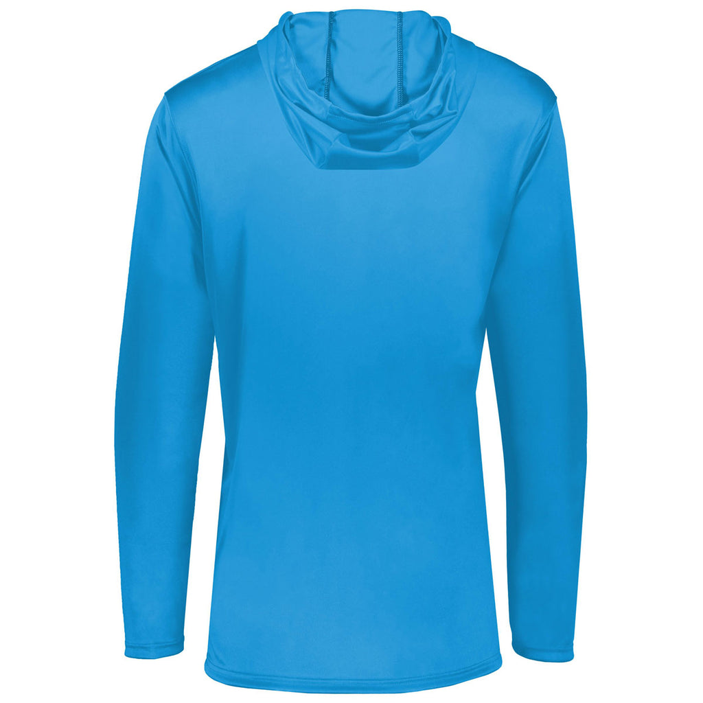 Holloway Men's Power Blue Momentum Hoodie