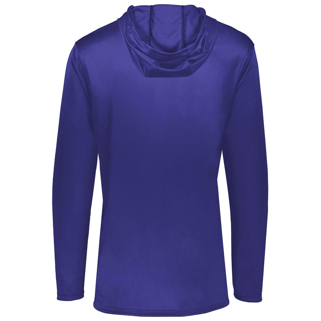 Holloway Men's Purple Momentum Hoodie