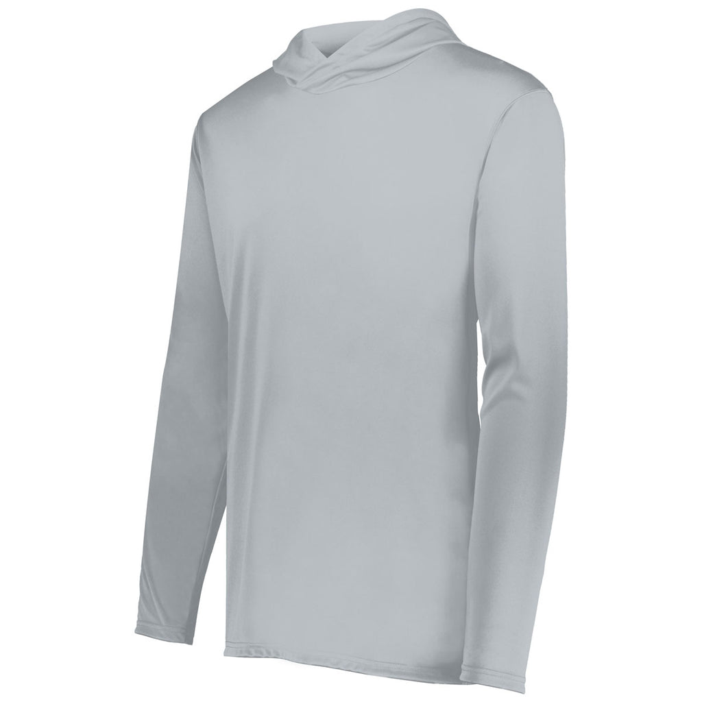 Holloway Men's Silver Momentum Hoodie