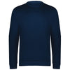 Holloway Men's Navy Momentum Team Fleece Crew