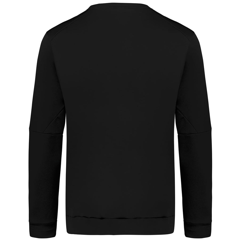 Holloway Men's Black Momentum Team Fleece Crew