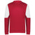 Holloway Men's Scarlet/White Momentum Team Fleece Crew