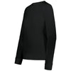 Holloway Women's Black Momentum Team Fleece Crew