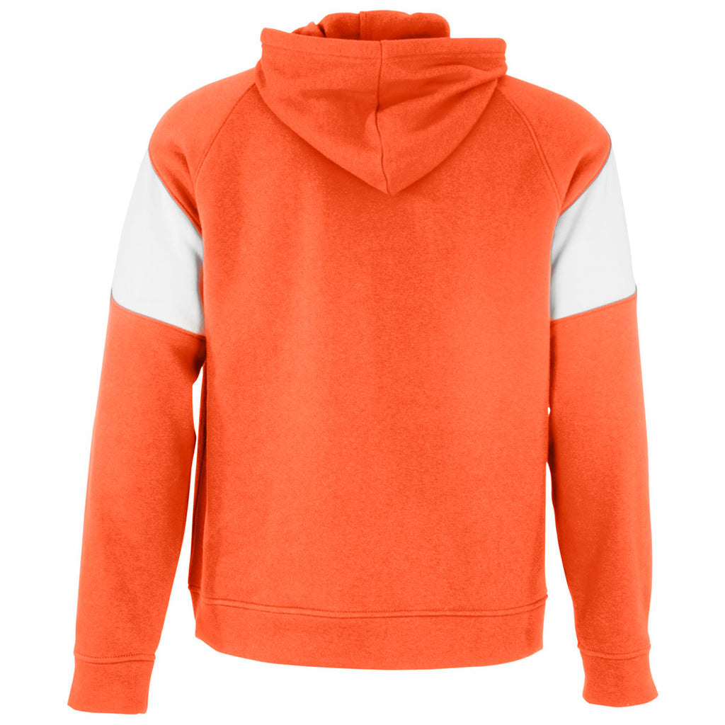 Holloway Men's Orange/White Prospect Hoodie